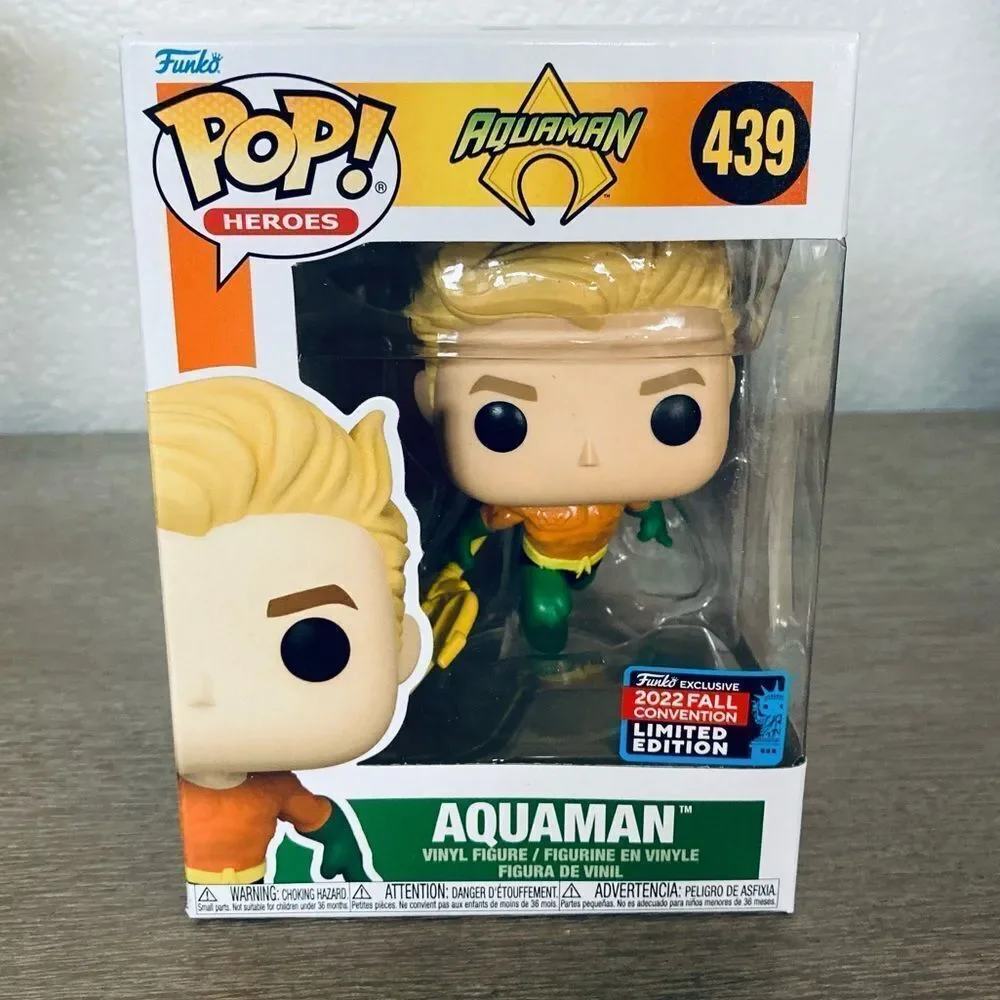 FunkoPop Aquaman 439 Collectible Toy Figurine